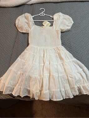 NWT Altar’d State White Mini Dress - XS